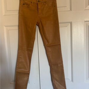 AG Women's Tan Skinny Jeans